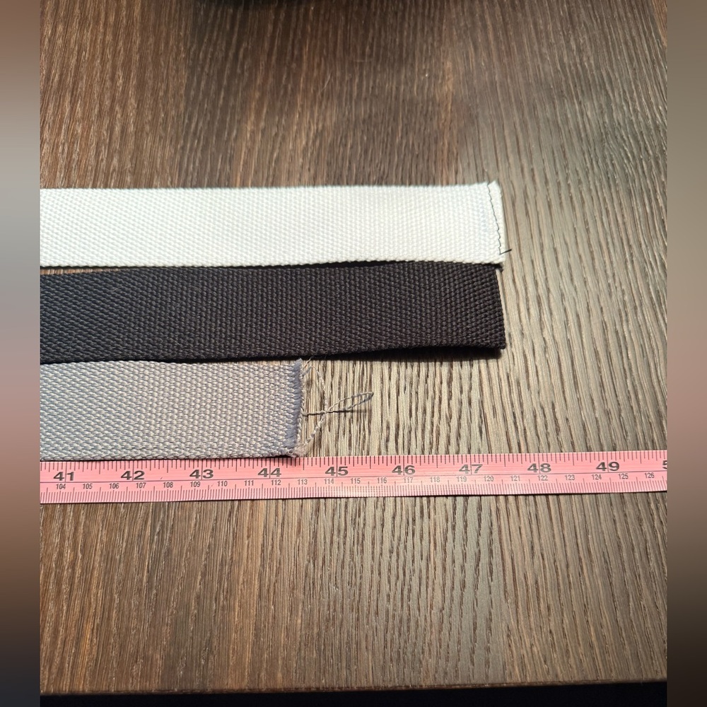 Nike Men's Black, White, and Gray Golf Belt Trio - Picture 10 of 10